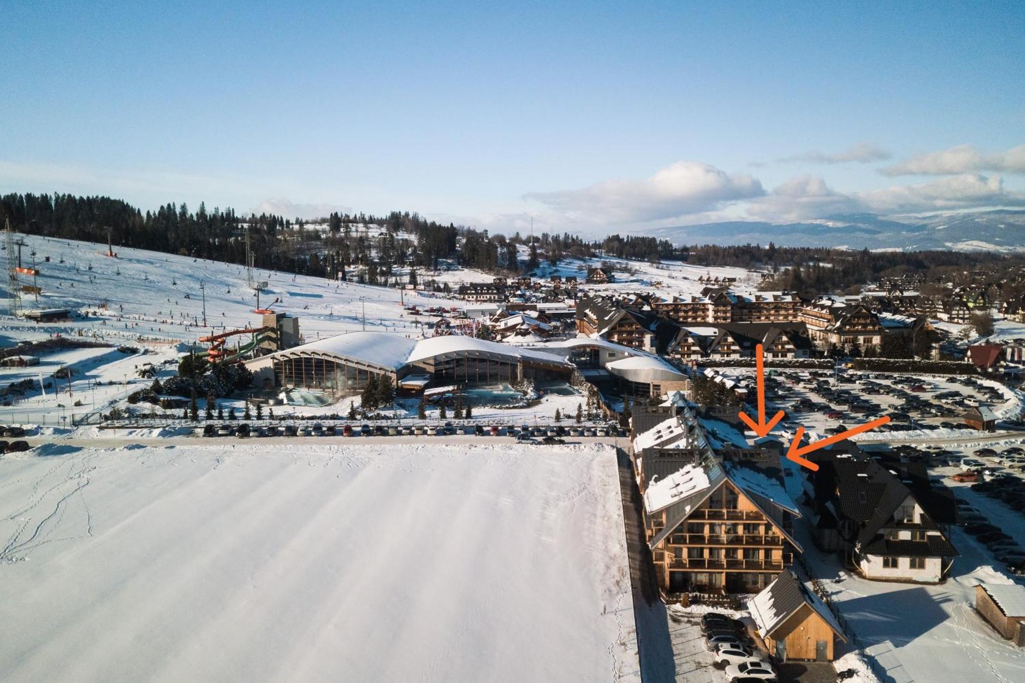 Apartament Stary Drewniany Bialka Ski Resort -100M From Thermal Baths And Ski Lifts Экстерьер фото